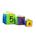 Kostka edukacyjna 20 cm - Cyfry