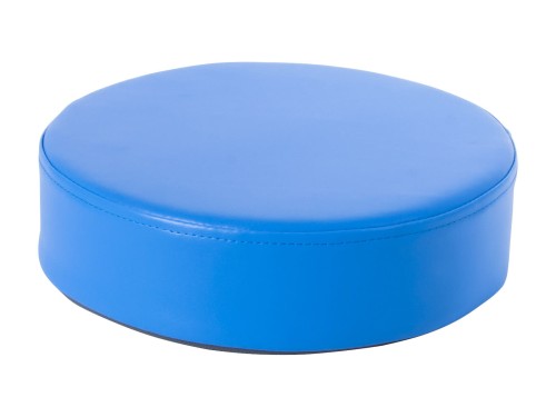 Pufka okrągła - kolor niebieski