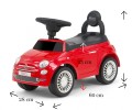 Milly Mally Pojazd Fiat 500 Red