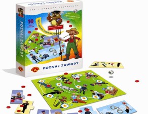 POZNAJ ZAWODY- GRA + ZABAWKA EDUKACYJNA WIEK 5+