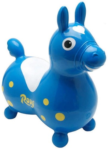 KONIK RODY DO SKAKANIA GYMNIC- kolor niebieski