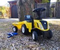Milly Mally Pojazd NEW HOLLAND T7 TRAKTOR Yellow